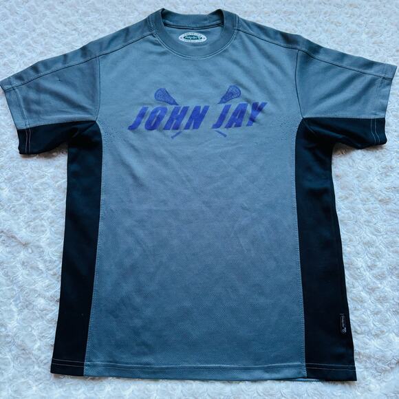 Colorado Poly Dri Timberline Lacrosse Grey Jersey Shirt Size Medium - Picture 1 of 6